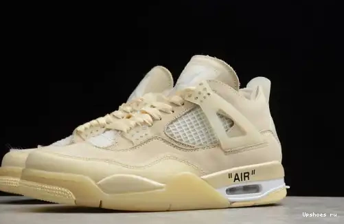 CV9388-100 O-W AIR Retro 4 Jordan CV9388-100 Sail 0423